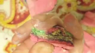 ASMR видео. Звуки нарезки мела. Залипательное видео релакс