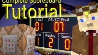 Minecraft scoreboard tutorial. Including testfor and teams.