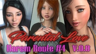 Parental Love v.0.8(Luxee)#4[18+]-Harem Route Walkthrough-Latest Update-