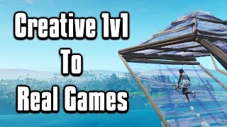 How You Can Go From Creative Warrior To Pro Player! - Fortnite Battle Royale