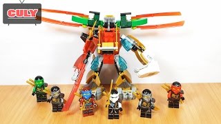 6 Anh Em Lego NinjaGo kết hợp thành Robot Samurai brick toy for kids đồ chơi trẻ em