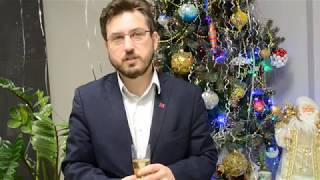 Новогоднее поздравление наших дорогих клиентов  Виктор Фиш директор по продажам МИЭЛЬ На Маяковской