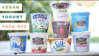 Vegan Yogurt Taste Test ♥ The Best Vegan Yogurt