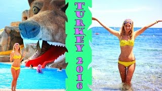 Отдых в Турции 2016 ● Отзыв об отеле Grand Haber 5* ● Наш номер, АКВАПАРК, пляж, рестораны