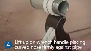 How to Use a BrassCraft Strap Wrench