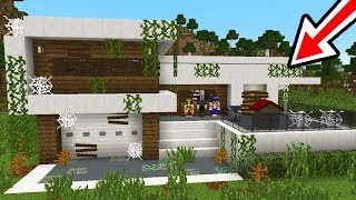 EXPLOREI MINHA ANTIGA CASA ABANDONADA NO MINECRAFT !