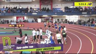 Boys 2 Mile Section 1 - New Balance Indoor Nationals 2012