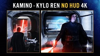 Battlefront II Kylo Ren THE LAST JEDI Skin on Kamino! No HUD 4K Gameplay