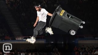 Rollerblader Chris Haffey Performs Stunts: Nitro Circus Live