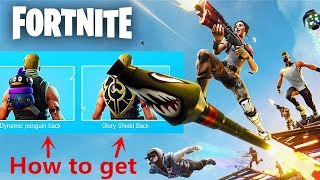 How to get PENGUIN and INSIGNIA back blings - Fortnite: Battle Royal Exclusive Chinece Item