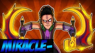 Miracle- 8k again - 8967MMR Life is hard - Anti-Mage - Dota 2