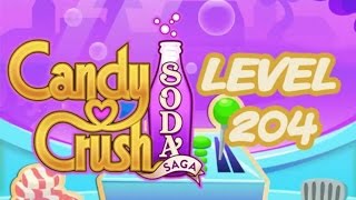 Candy Crush Soda Saga Level 204
