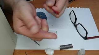 Как починить очки, или что делать если сломалась дужка (пайка). How to fix the glasses