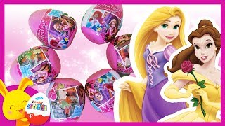 Princesses Disney - oeufs surprises - Raiponce Cendrillon Jasmine Ariel EGGS - Touni Toys Titounis