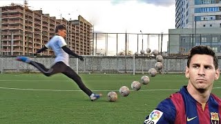 Он крутит НЕ ХУЖЕ МЕССИ! Curves like Leo MESSI