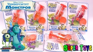 Университет Монстров: Редкие Фигурки собраны /Slimy exclusive Figurines Monsters University