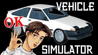 Initial R - How to Drift in Vehicle Simulator - Updated