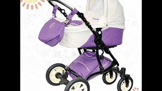 Коляска Stroller B&E "Maxima Vegas" 2в1 - Видео Обзор