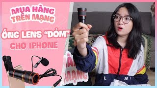 [MUA HÀNG TRÊN MẠNG] Đừng Mua Sản Phẩm Này Chỉ Vì Ham Rẻ!!! Cảnh Báo Lens Vs Mic Điện Thoại Giá Rẻ