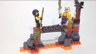 Лего 70753 "Cole vs Sleven" "Коул против Сливена" обзор.