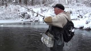 Ловля хариуса осенью на любимой горной речке