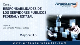 Curso Responsabilidades de los Servidores Públicos