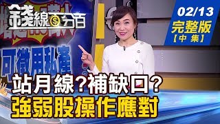 【錢線百分百】20200213完整版(中集)《"權王"走勢會說話 從台積電研判台股! 站月線?補大空缺口? 強弱股操作應對!》│非凡財經新聞│