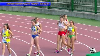 02 | 100 Femminile | Campionati Regionali TAA Assoluti | Rovereto | 04giu16