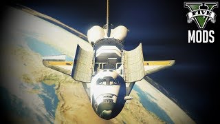 SPACE SHUTTLE TESTEN IN GTA 5 ONLINE!! - Royalistiq (GTA V Mods)