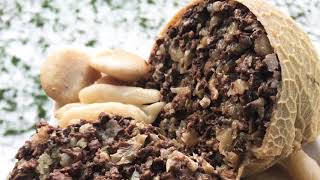 Чеченская кухня Начинённая требуха / очень вкусный рецепт / баранина /желудок сердце легкие жир