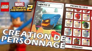 CREATION DE PERSONNAGE  - LEGO MARVEL SUPER HEROES 2
