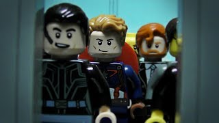 LEGO Captain America Elevator Scene