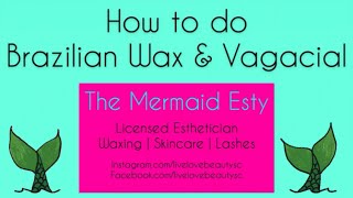 Brazilian wax & vagacial | Starpil Hard wax | The Mermaid Esty
