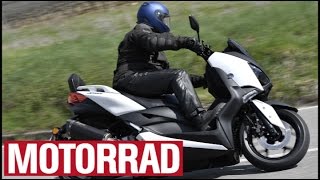 Yamaha X-Max 300 (2017) im Test (English Subtitles)