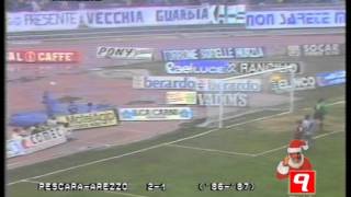 'Amarcord' Pescara 2-1 Arezzo 1986-87 serie B