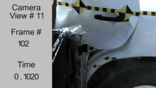 Crash Test 2006 - 2009 Toyota  Rav-4 (Side Impact) NHTSA