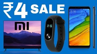 Redmi Note 5 Pro & Mi LED Smart TV 4 at ₹4 | Mi Flash Sale 2018