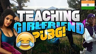 (HINDI) PUBG With My GIRLFRIEND | GIRL GAMER PLAYING PUBG Mobile.(Inspired by Smiley IGTC )