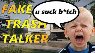 3v3 Against a FAKE TRASHTALKER!!! w/ Facecam - Rainbow Six Siege || Custom Game