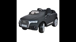 электромобиль детский  обзор детского электромобиля audi q 7