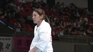 【JFKO】第5回全日本フルコンタクト空手道選手権大会　女子中量級　準決勝1　岡田葵　対　加藤小也香