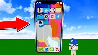 IPHONE X NO MINECRAFT!!