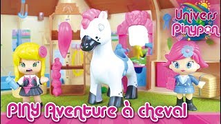Retrouve tes personnages préférés de l'Institut Piny au centre équestre Pinypon !