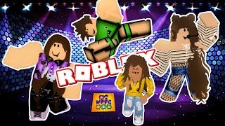 ROBLOX DANCE OFF COMPETITION WACKY PACK FAMILY GAMING TEAM PLAYS! TEAMS VS CHALLENGE BEST DANCE SHOW
