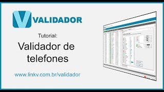 Validador de telefones - Demonstração completa