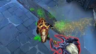 LoL Black Scourge Singed Skin