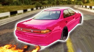 Drift Toyota Mark II X90 - Drift Street Japan