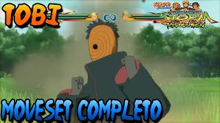Naruto Storm Revolution: Tobi Moveset Completo