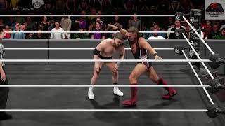 WWE 2K19 - Pete Dunne vs Tyler Bate - UK Championship Match in Universe Mode !!!!
