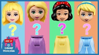♥ Wrong Body LEGO Disney Princess Cinderella Aurora Rapunzel Snow White Finger Family Nursery Rhymes